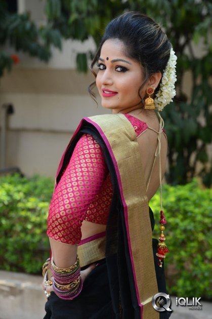 Madhavi-Latha-at-Anushtanam-Movie-Audio-Launch